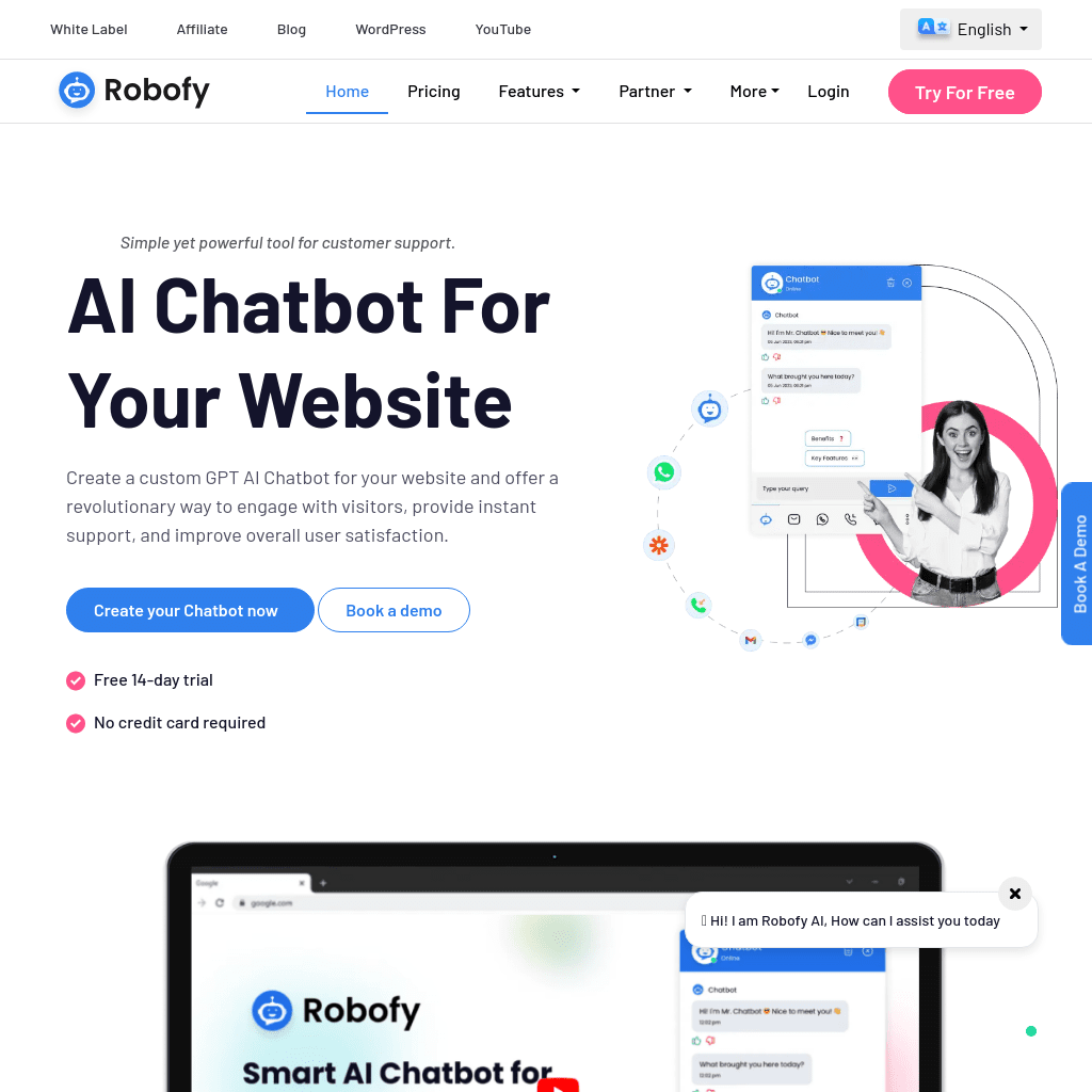 Robofy AI Chatbot